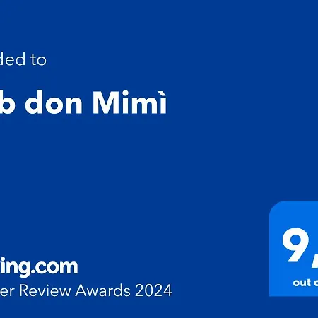 לינה וארוחת בוקר Don Mimi 4*
